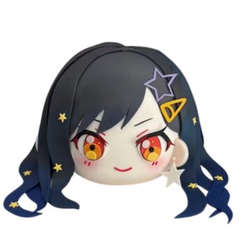 3D Cute Anime Kawaii Girl Cake Long Hair