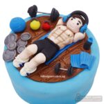 Beast Mode Gym Cake 野兽模式健身蛋糕