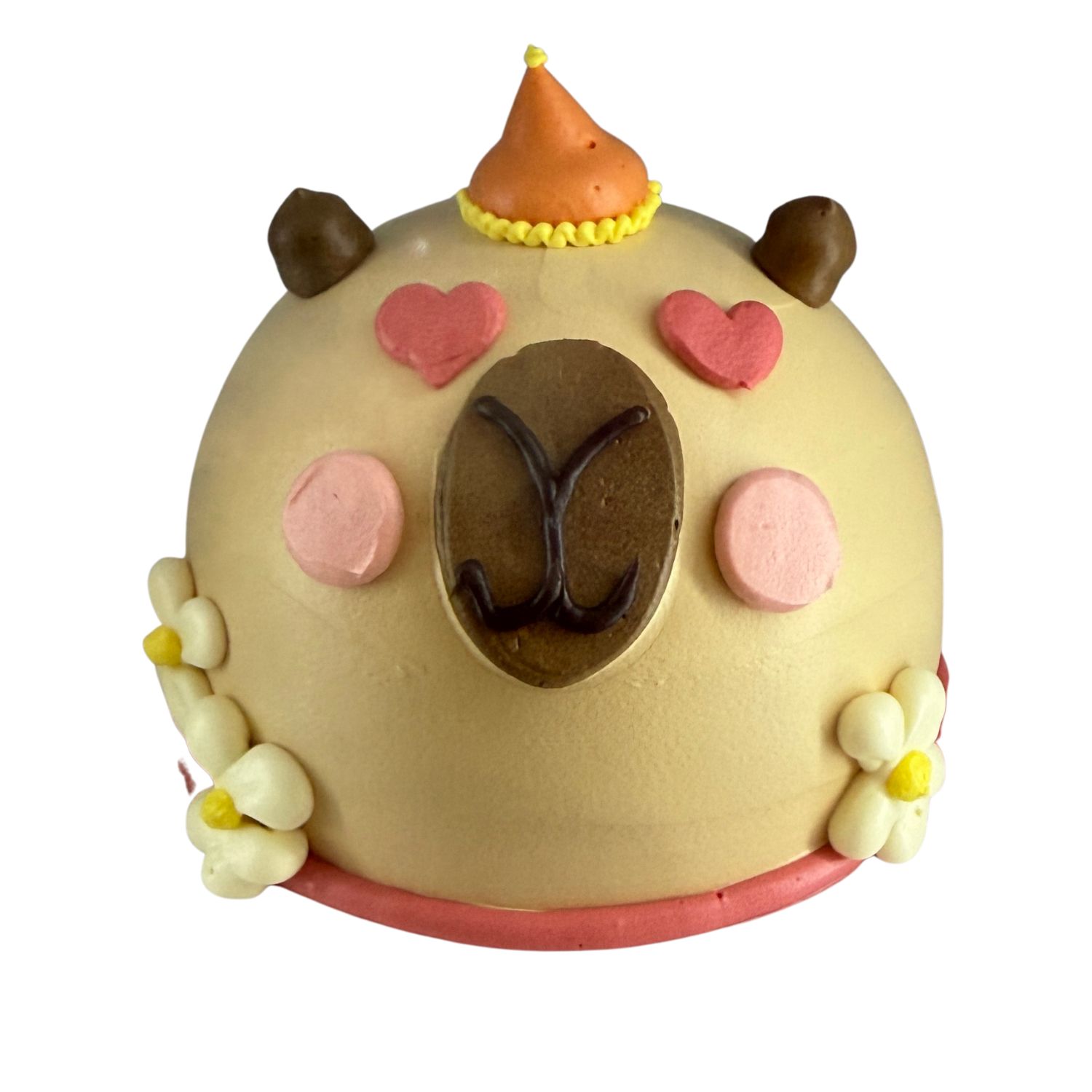 Capybara Celebration Cake