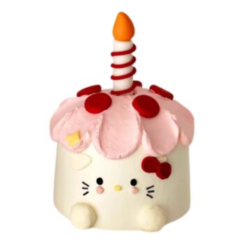 Cute Cat Birthday Cake