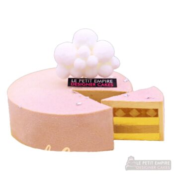 Earl Grey Apple Mousse Cake