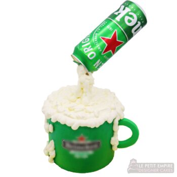 Gravity Defying Beer Can Cake