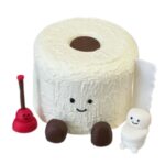 Happy Toilet Paper Cake