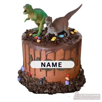 Jurassic Jungle Dinosaur Cake 侏罗纪丛林蛋糕