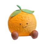 Orange Auspicious Smiley Cake