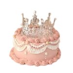 Princess Tiara Vintage Buttercream Cake｜复古奶油蛋糕 (Lambeth-Style Piping)