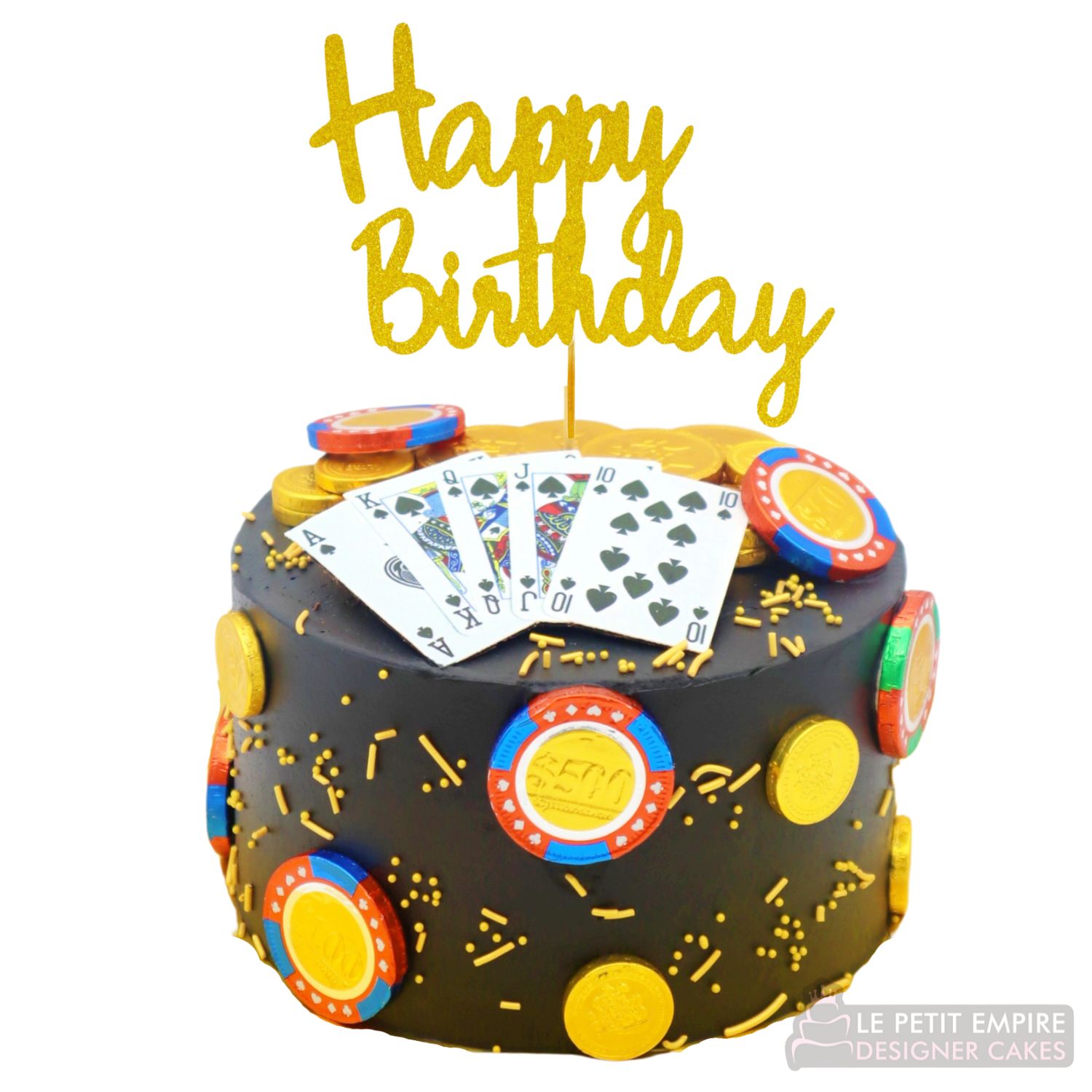 Royal Poker Cake