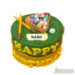Snooker Billiard Pool Birthday Cake 台球桌生日蛋糕