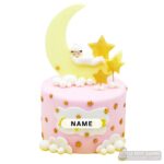 Twinkle Moon Baby Cake