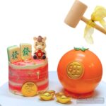 Prosperity Horse Gift Set | MINI Chocolate Piñata + MINI Cake｜富贵马 迷你巧克力敲敲乐 + 小蛋糕