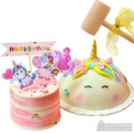 Unicorn – Chocolate Piñata DOME + Cake Gift Set｜巧克力敲敲乐