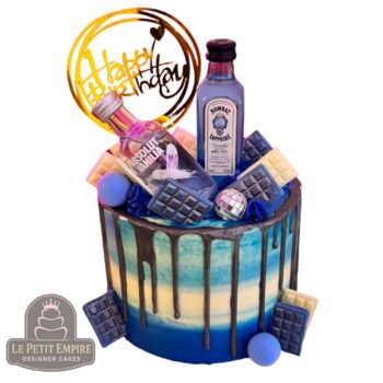 The Imperial Midnight Club Drip Cake